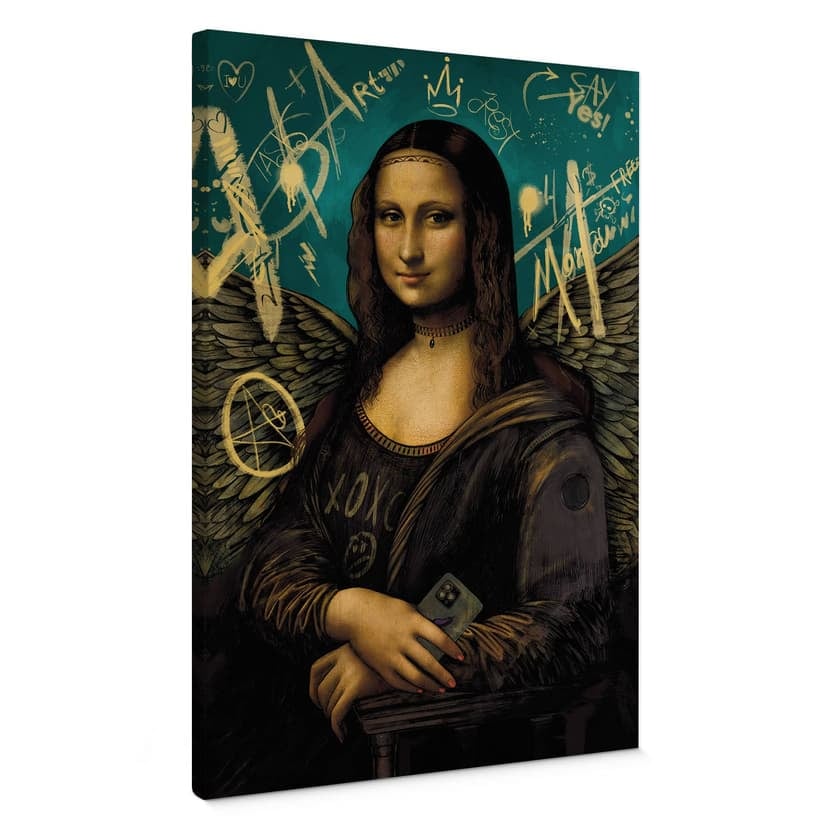 Lienzo Mona Lisa - moderno