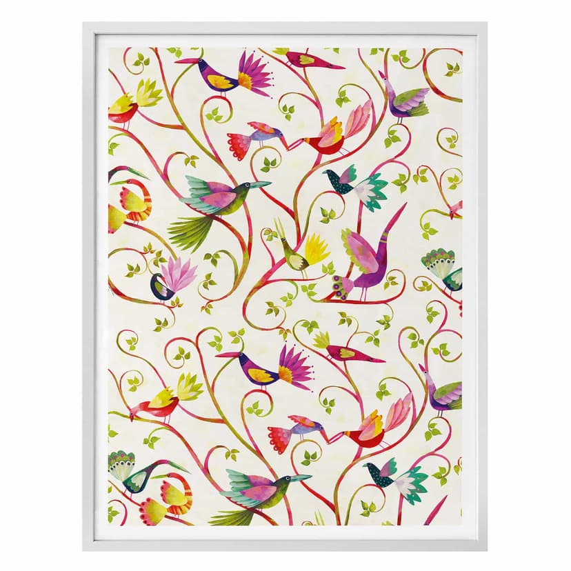 Póster Blanz - Magia de pájaros