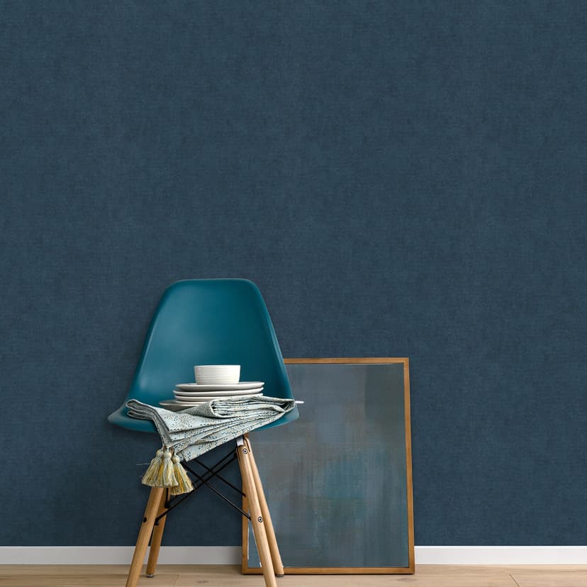 Papel pintado Unit Elysium azul oscuro