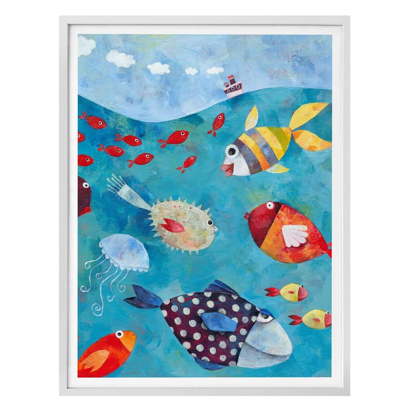 Póster Blanz - Peces en el mar