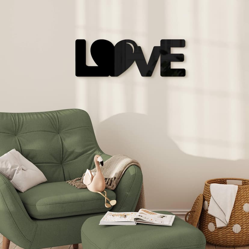 Letras acrílicas Love