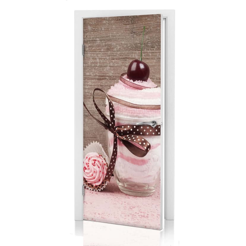 Diseño de puerta Postre dulce 91x200 cm