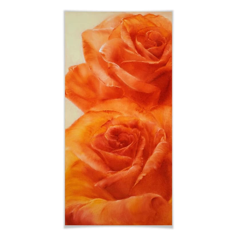 Póster Schmucker - Rosas