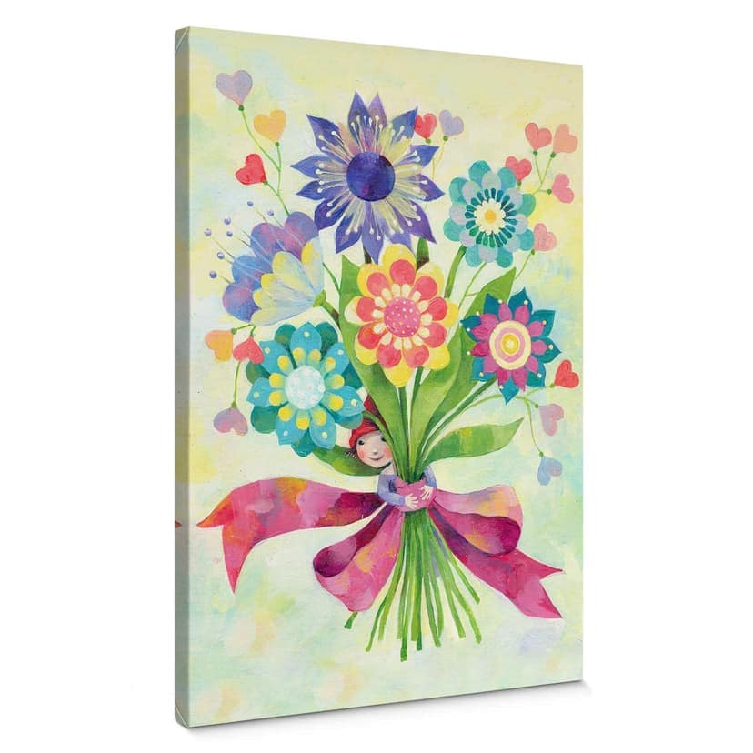 Lienzo Blanz - Ramo de flores