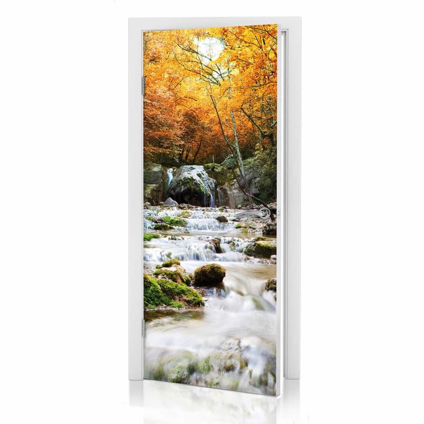 Diseño de puerta Otoño Cascada 91x200 cm