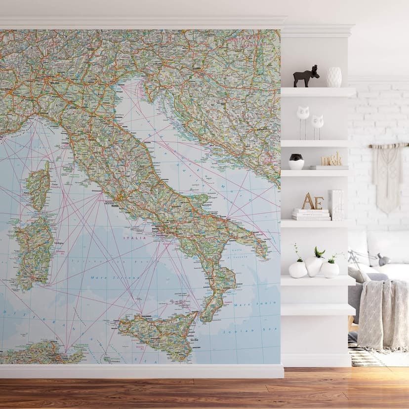 Fotomural Falk - Mapa de Italia