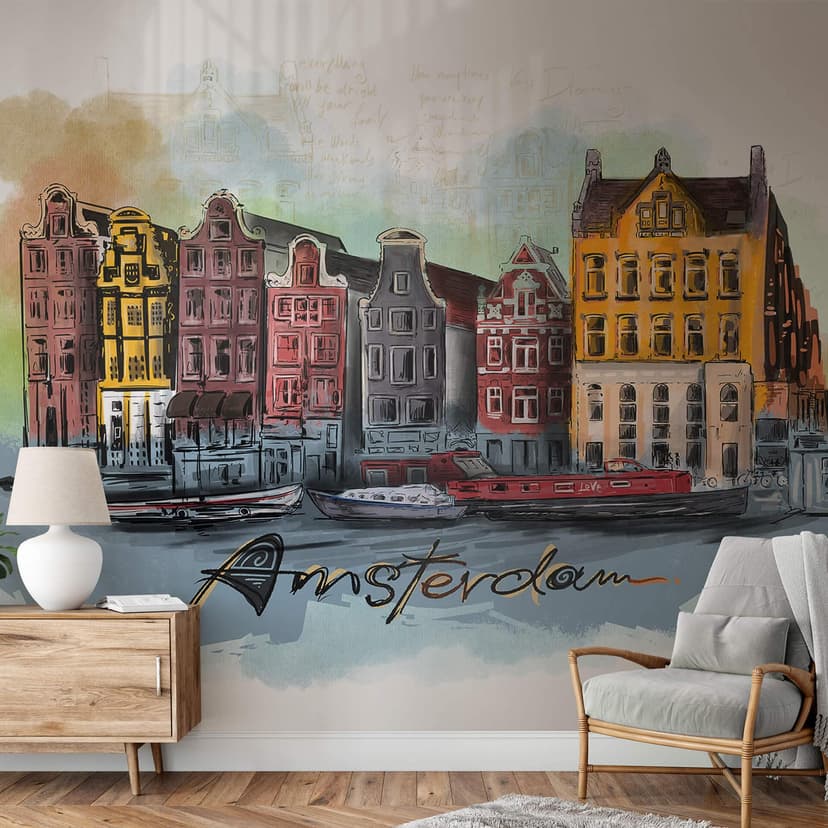 Fotomural Amsterdam - Love your City