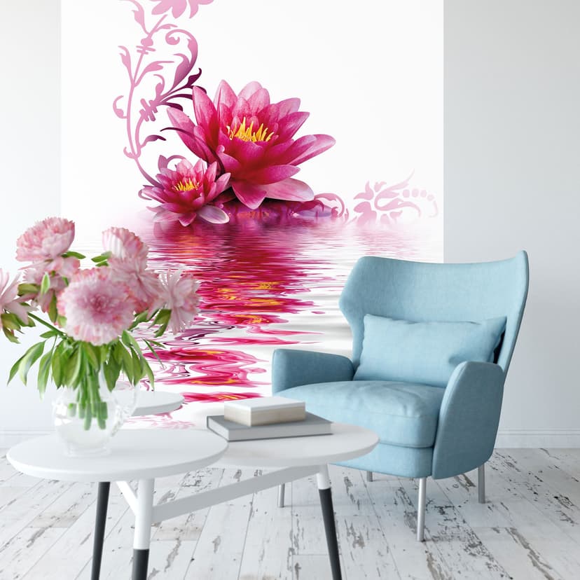 Fotomural Floral magic - 144x260 cm