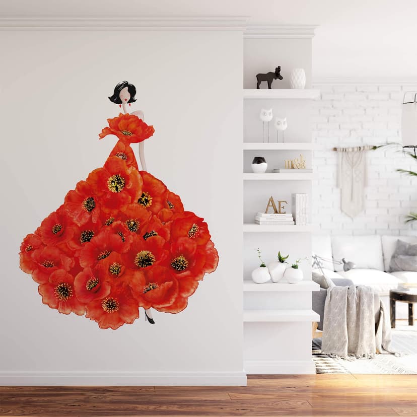 Korenkova - Fotomural Fashion Poppies