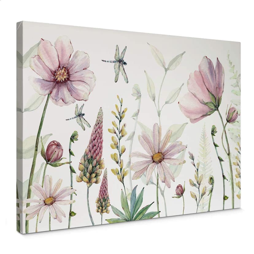 Lienzo Sir Edward - Flores encantadoras