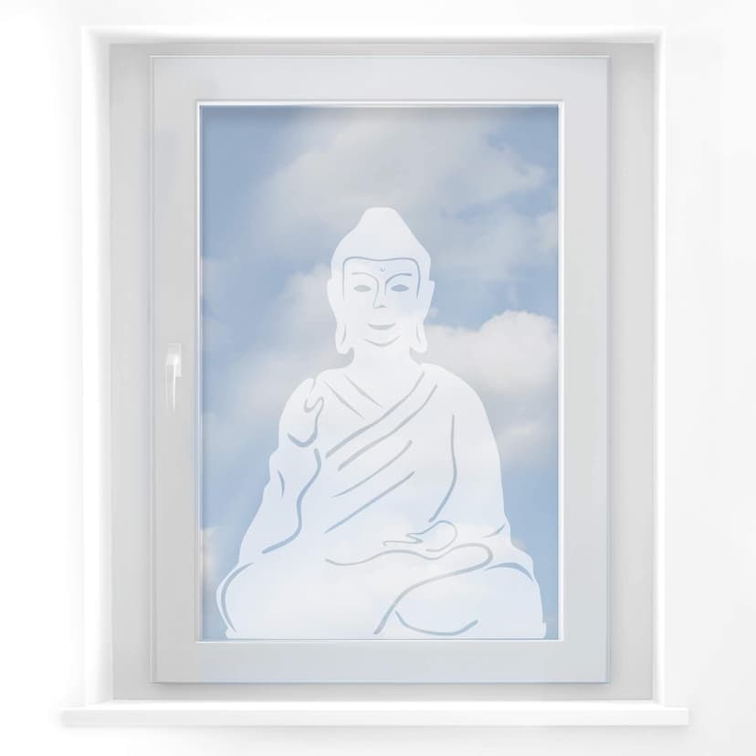 Buda decoración de ventanas