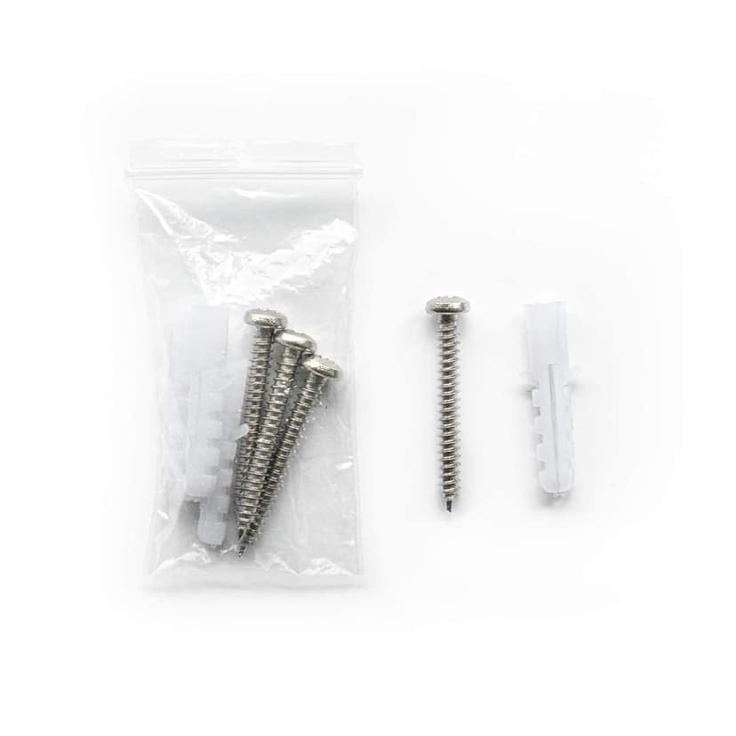 Tacos y tornillos universales 6 x 30 - juego de 4