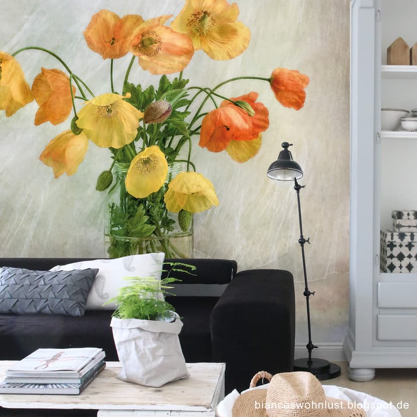 Disher - Amapolas en un vaso - 240x260 cm