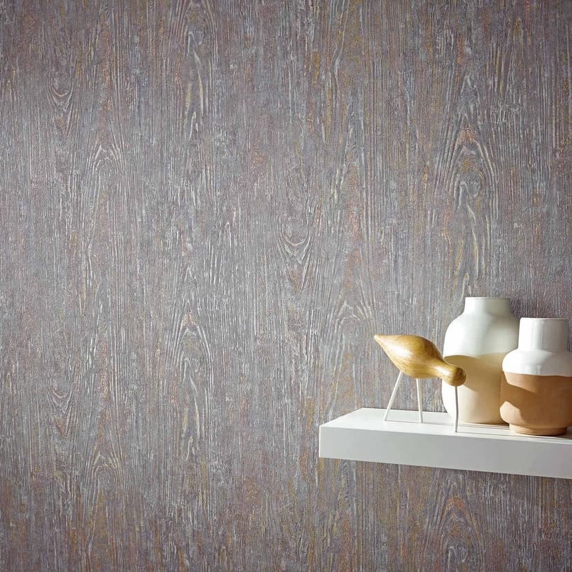 Papel pintado no tejido Erismann Focus gris