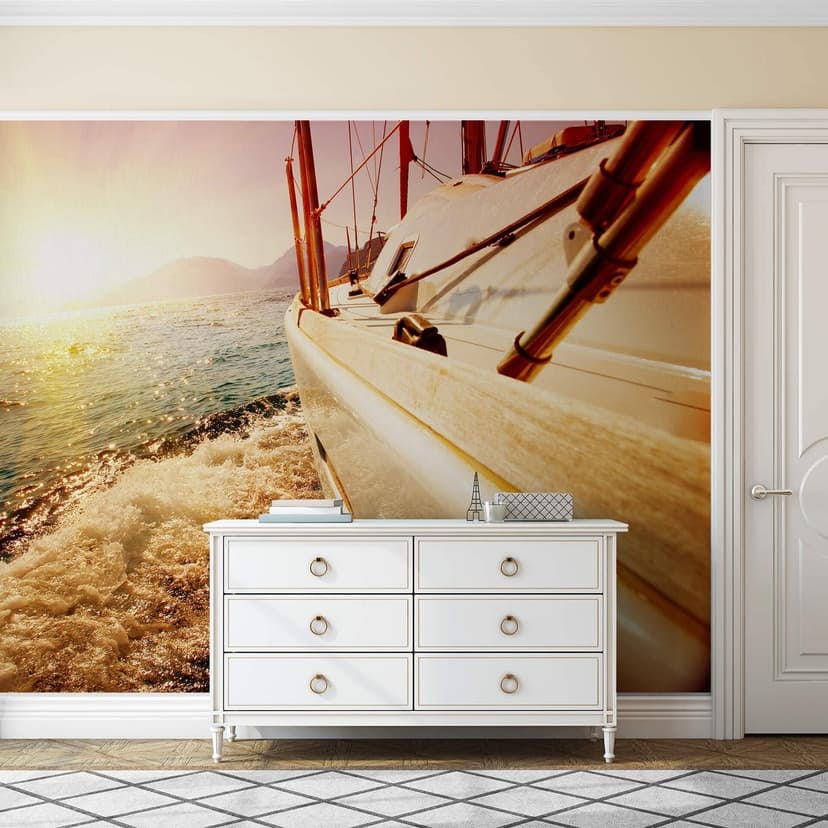 Fotomural viaje en velero - 384x260 cm