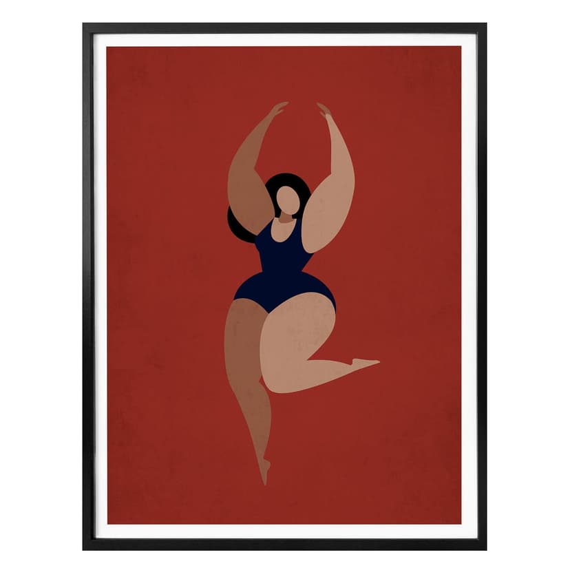 Póster Kubistika - Sentirse bien
