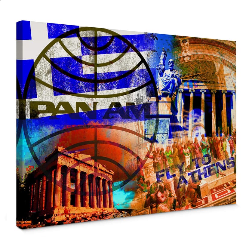 Lienzo PAN AM - Atenas