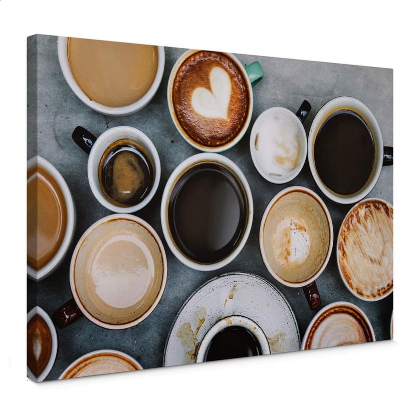 Lienzo variaciones de café