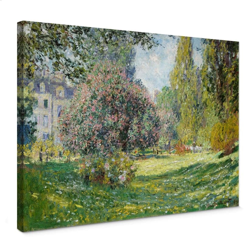 Lienzo Monet - El Parque Monceau