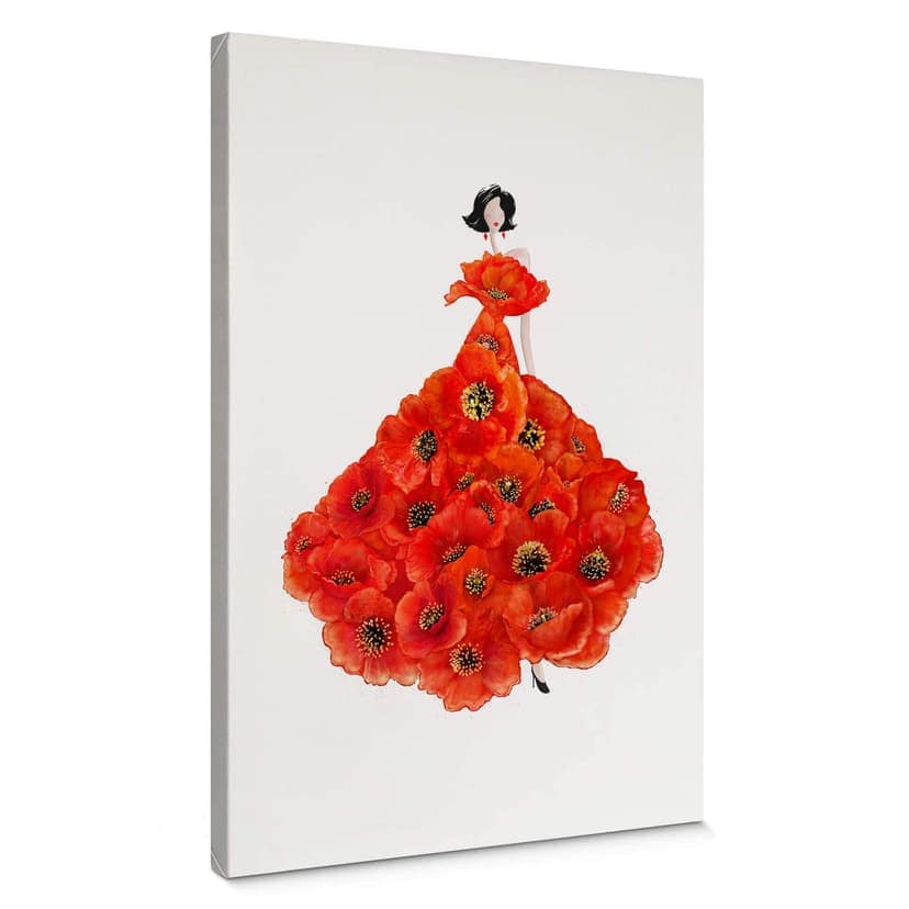 Lienzo Korenkova - Amapolas de moda