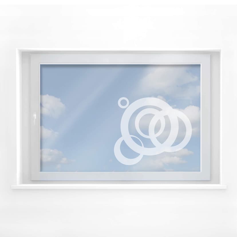 Decoración de ventanas Squirl positive