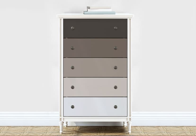 Vinilo adhesivo muebles, vinilo decorativo - lavable - color marrón degradado
