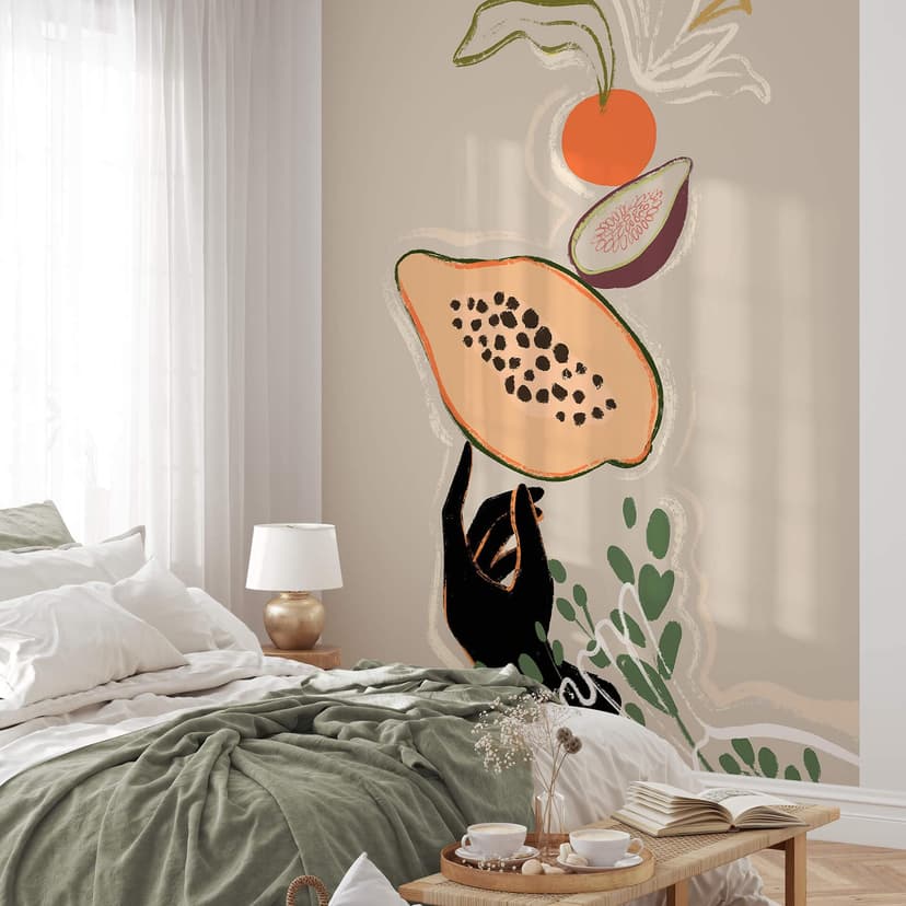 Papel pintado Arte - Arty Guava - Papaya Balance