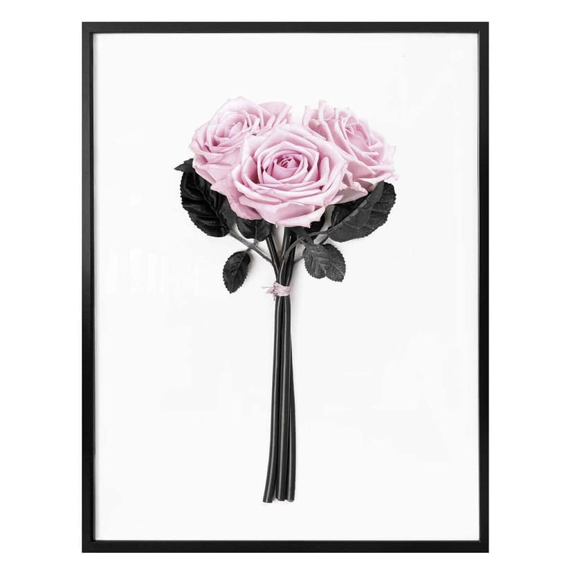 Póster Kubistika - Rosas silvestres