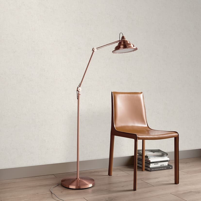 Papel pintado no tejido aspecto hormigón colores lisos en beige