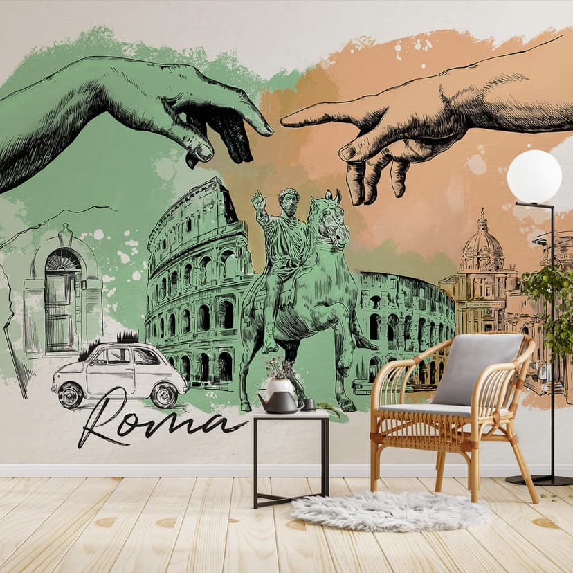 Fotomural Roma - Love your City