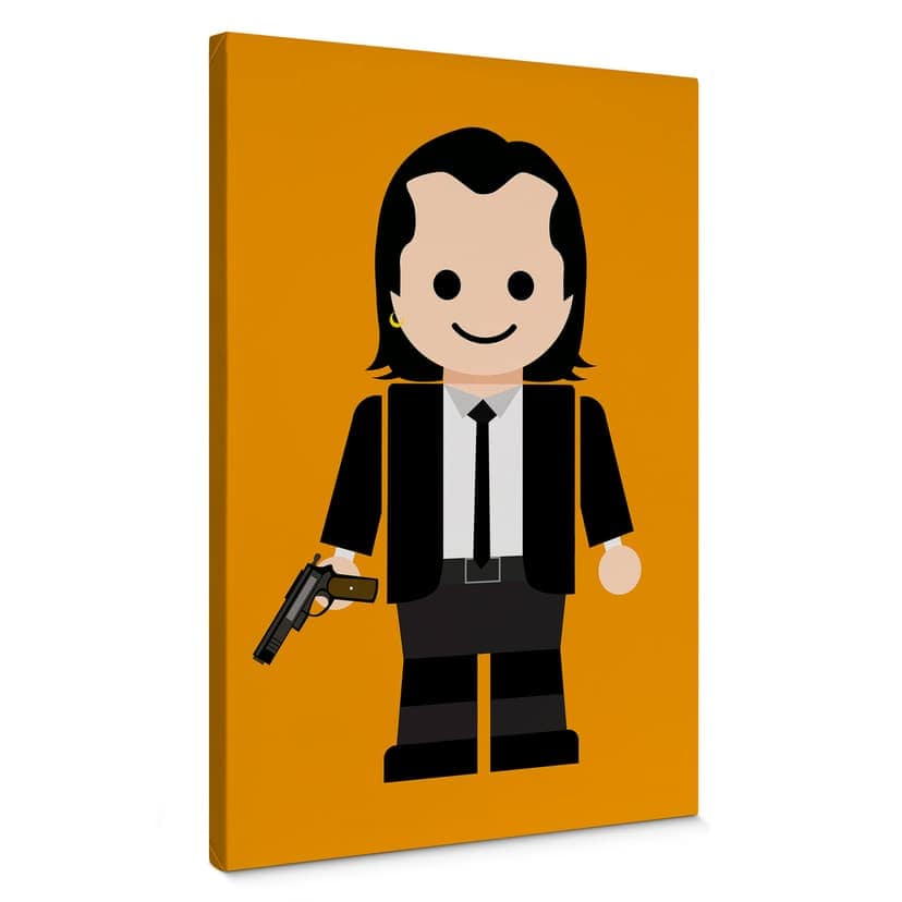 Lienzo Gomes - Pulp Fiction toy Vincent Vega
