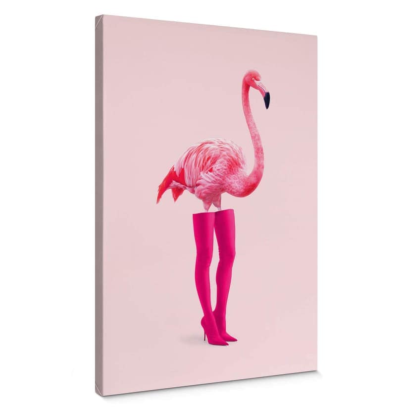 Lienzo Flamingo rosa - Pozdniakov - Flaminciaga