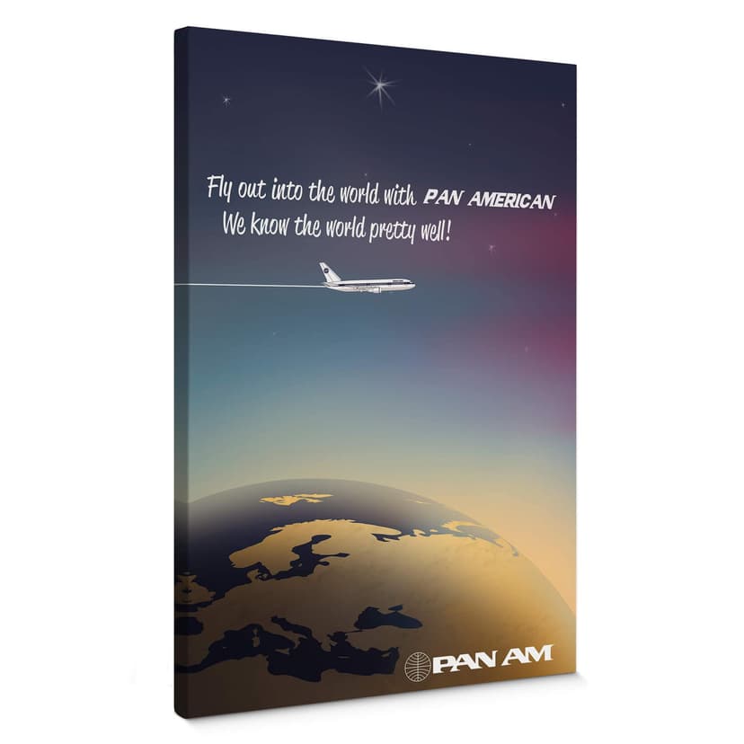 Canvas PAN AM - En todo el mundo