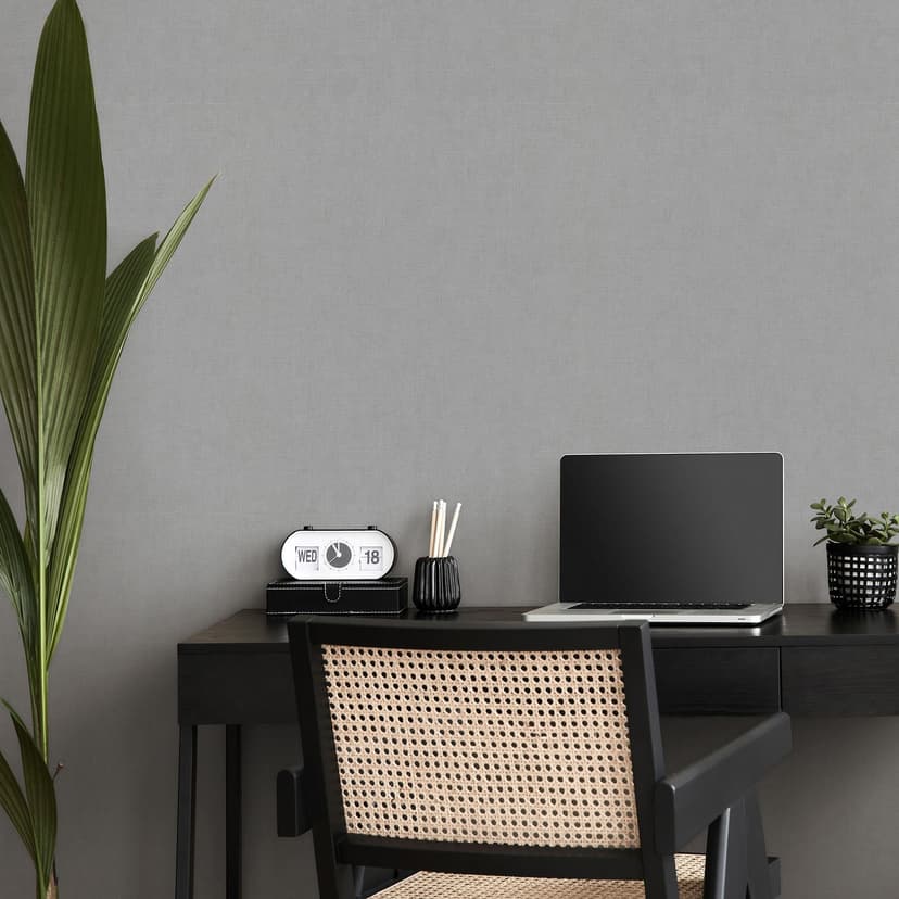 Papel pintado no tejido, Papel pintado Aurora gris