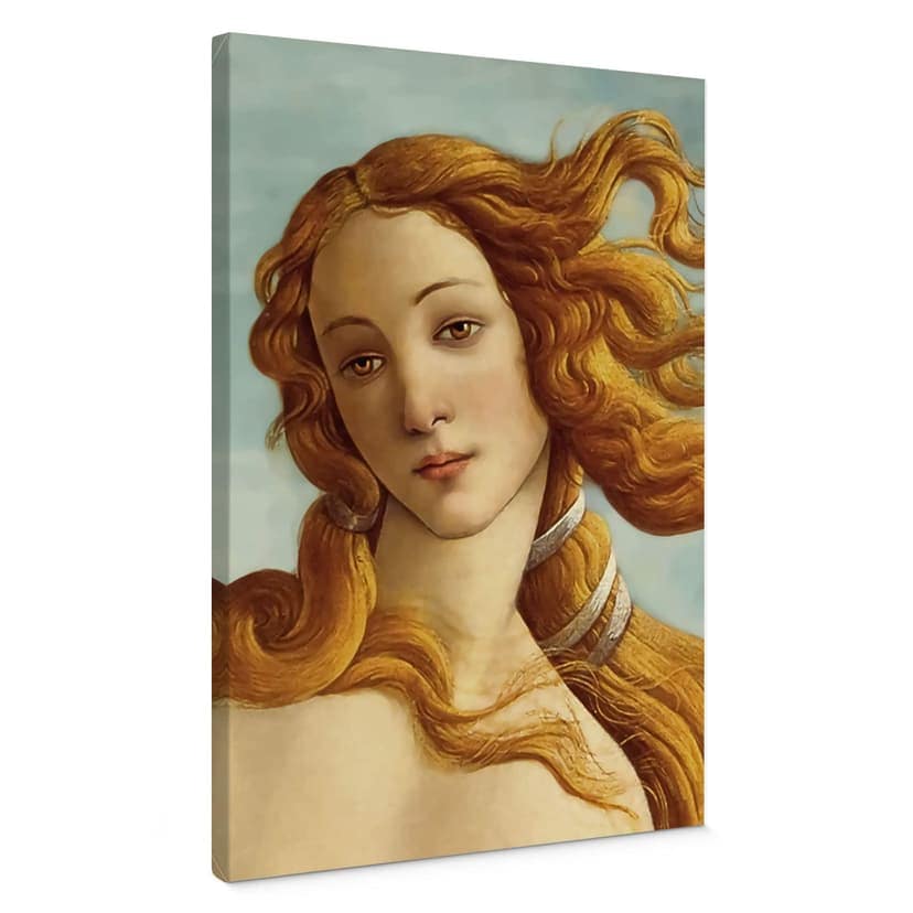 Lienzo Retrato de Venus - Inspirado en Botticelli