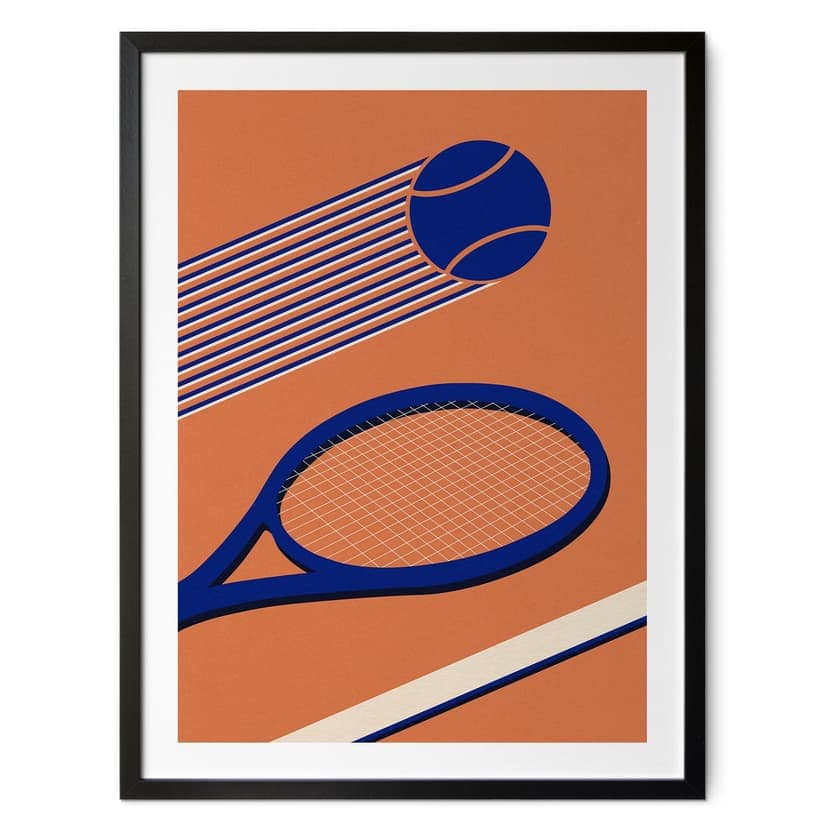 Póster Retro Tenis - Feist
