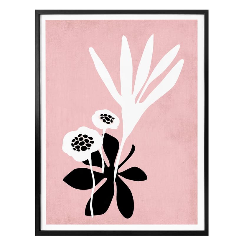 Póster Kubistika - Rosas