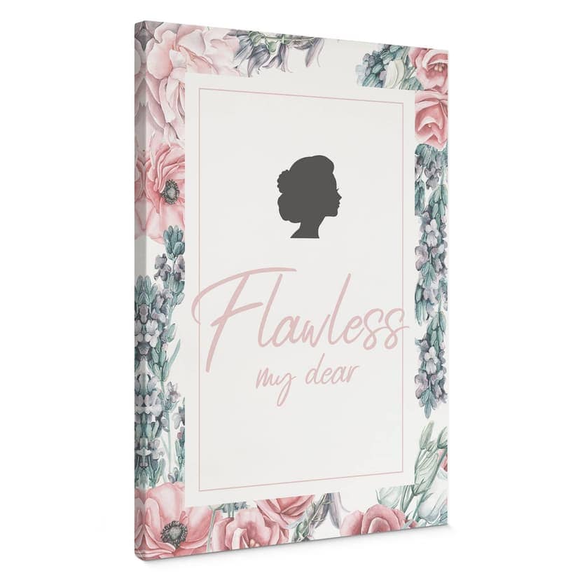 Lienzo Flawless my dear - inspirado en Bridgerton