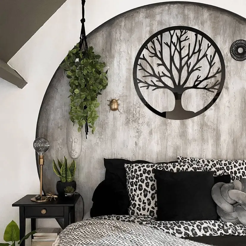 Decoración acrílica árbol de la vida