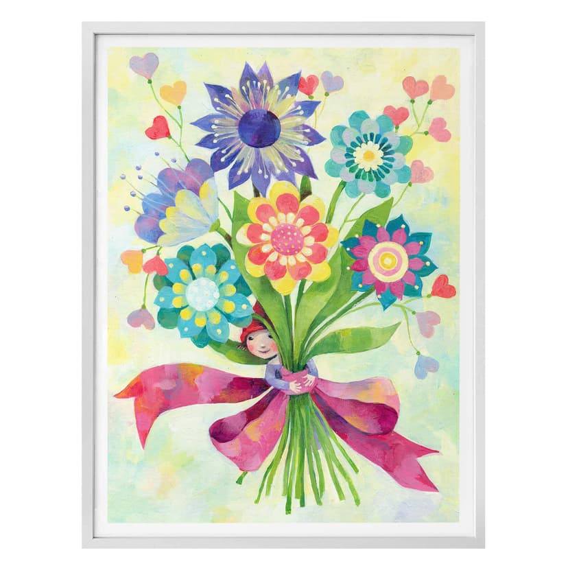 Póster Blanz - Ramo de flores