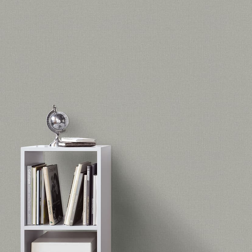 Papel pintado no tejido WOVEN Elle Decoration 4, gris