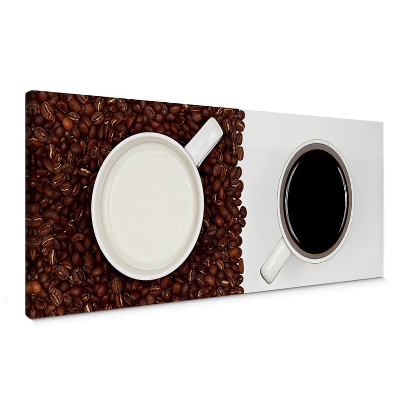 Cuadro Lienzo Lavsen - Blanco Espresso - Panorama