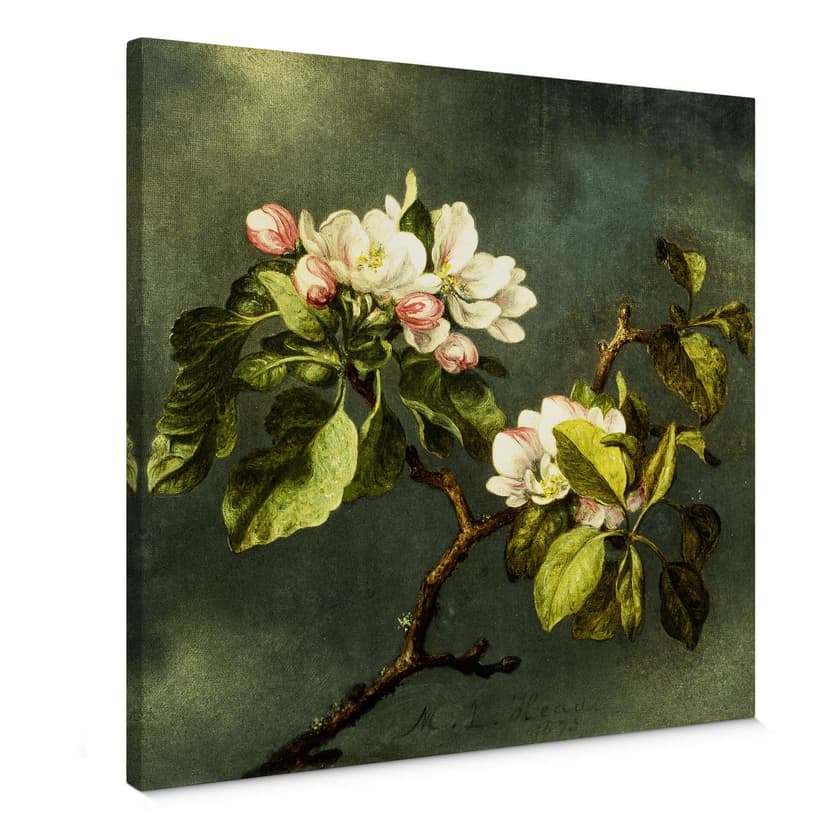 Lienzo Heade - Flores de manzano