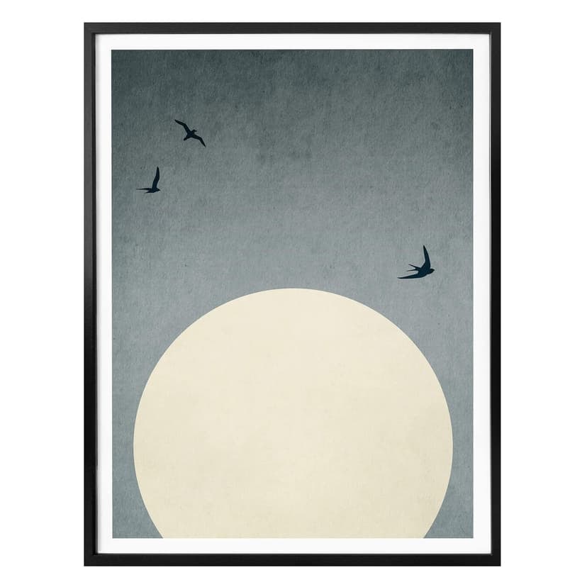 Póster Kubistika - De noche