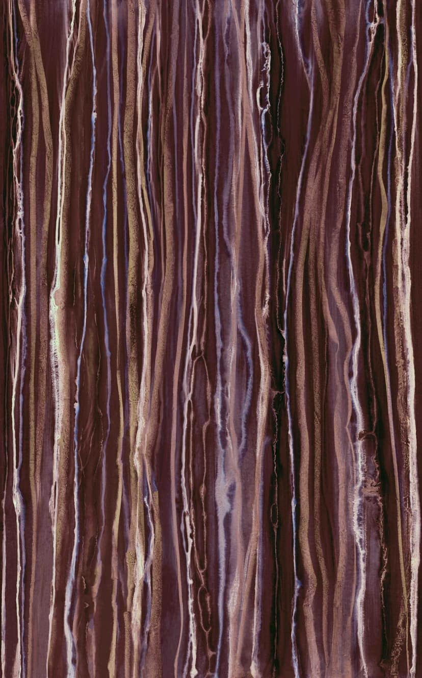 Fotomurale con motivo madera oscura aspecto marrón con veta vertical 3,4 x 2,12 m