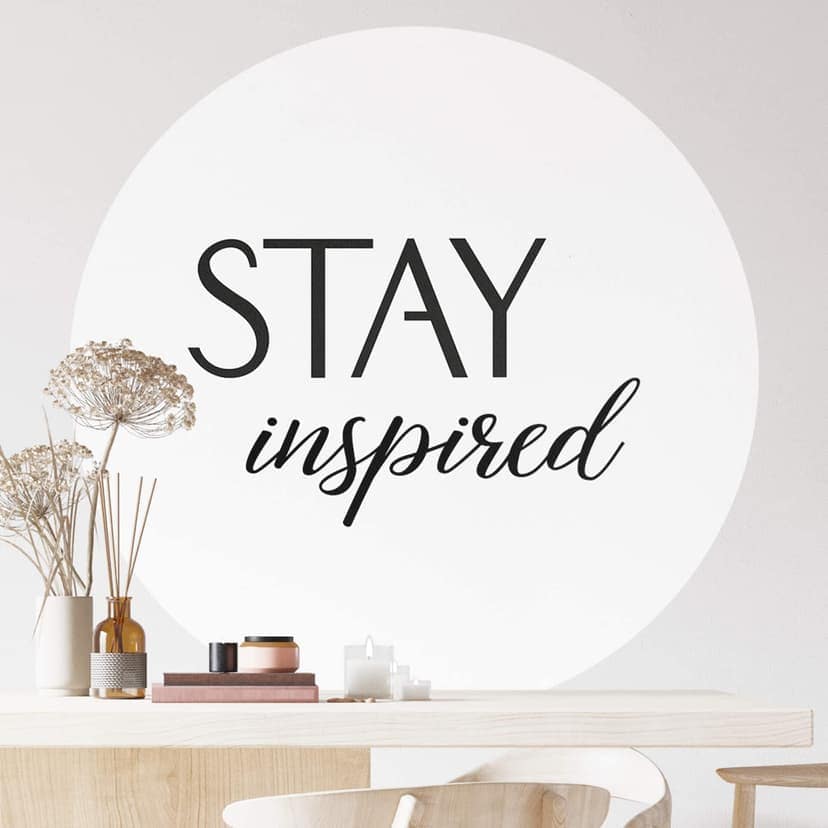 Vinilo decorativo inspirado en Stay - Redondo