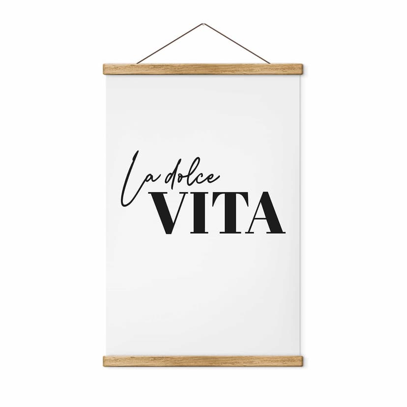 Póster de tela La Dolce Vita