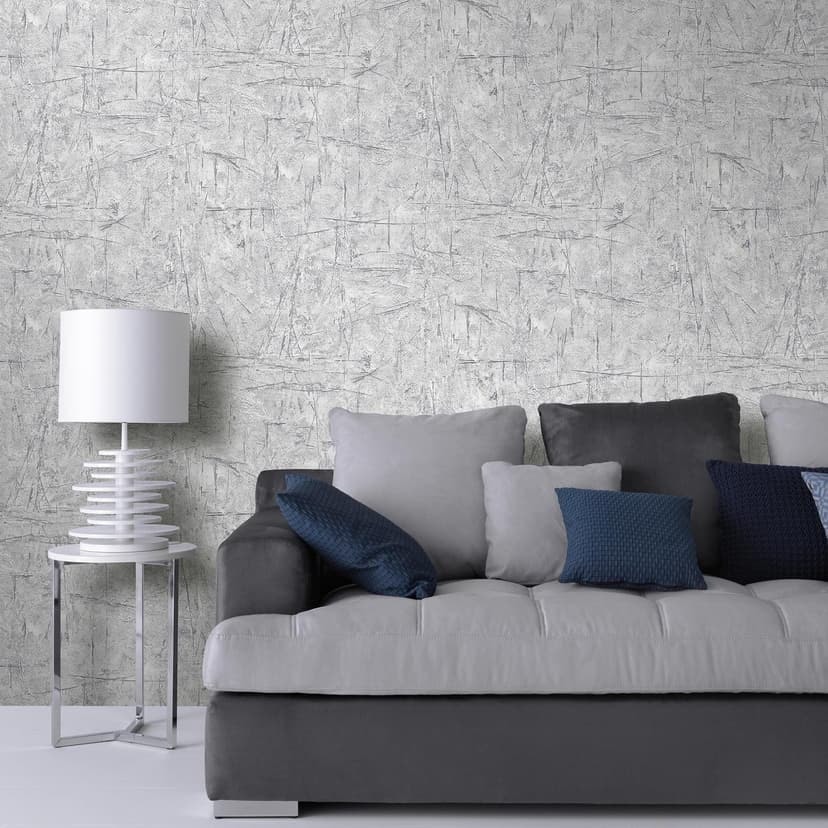 Papel pintado no tejido Erismann Focus gris