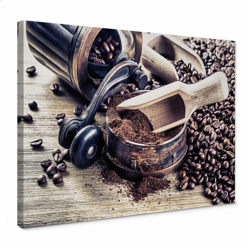 Cuadro lienzo Fragancia de café