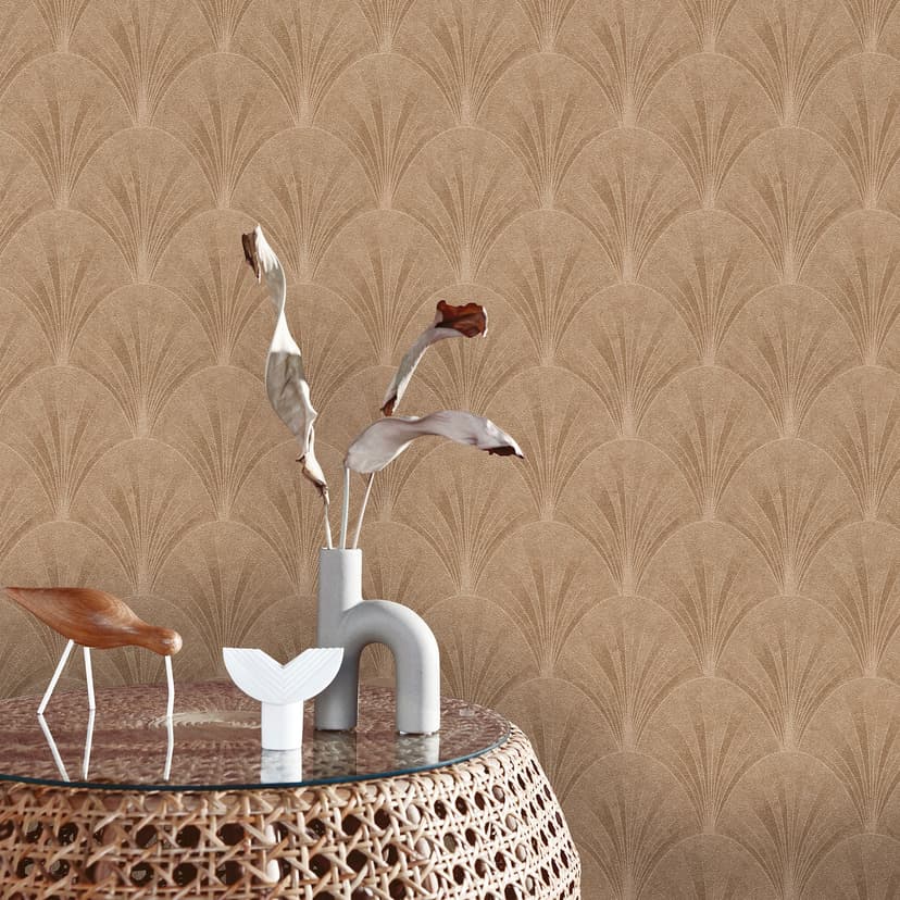 Papel pintado no tejido AVANTGARDE Elle Decoration 4, dorado